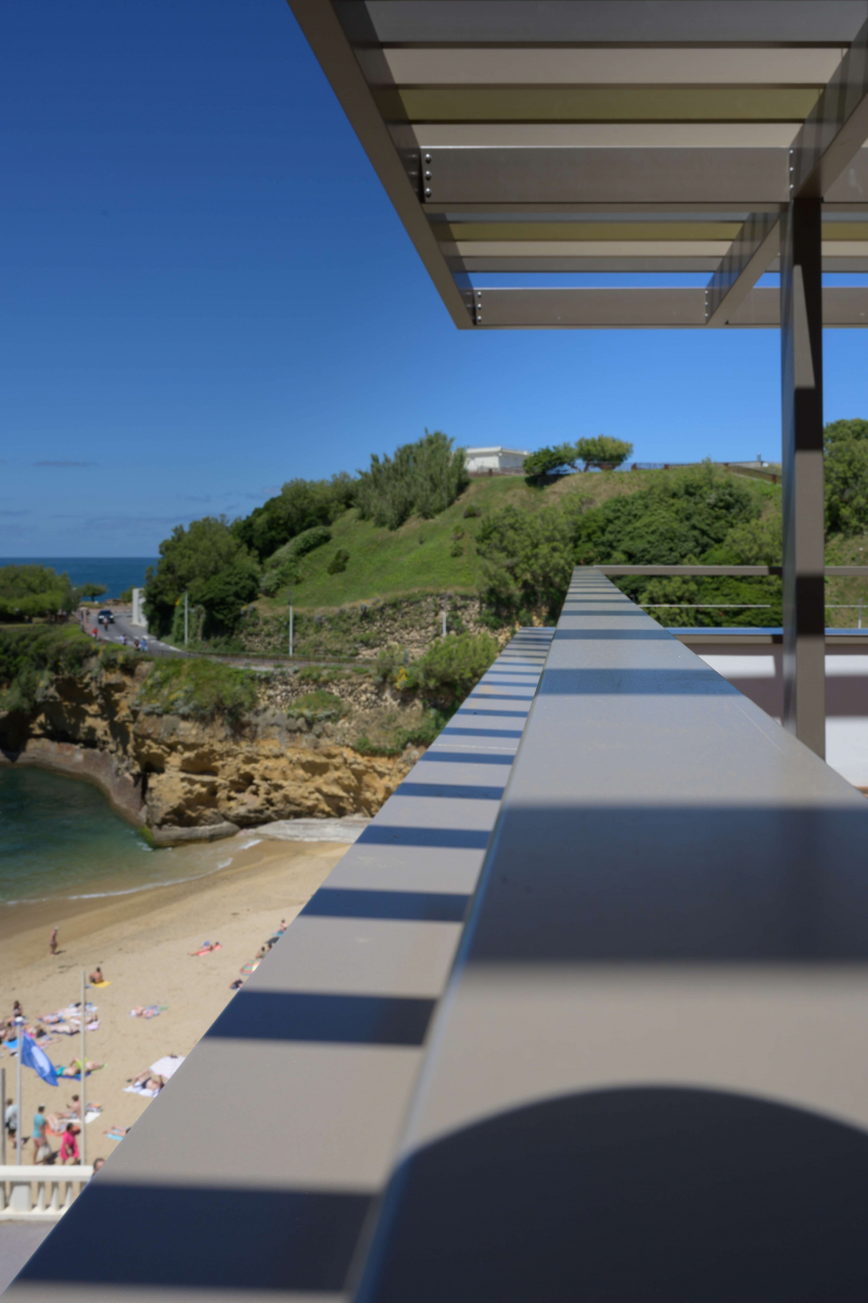 Rooftop boutique hotel for a stay on the Basque Coast